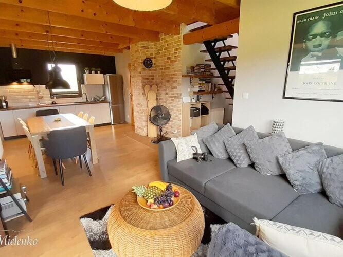Holiday Home With A Terrace, Sauna, Jacuzzi Mielenko Bagian luar foto