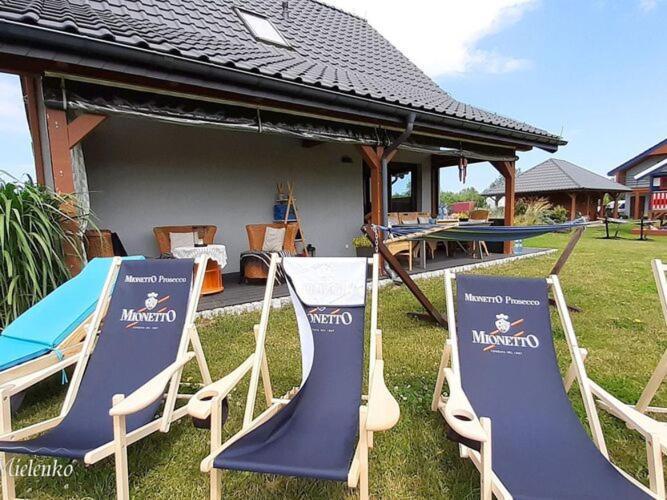 Holiday Home With A Terrace, Sauna, Jacuzzi Mielenko Bagian luar foto
