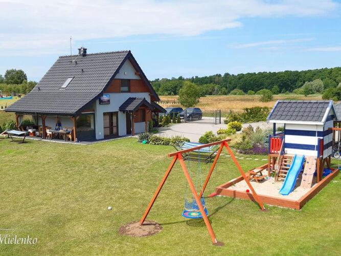 Holiday Home With A Terrace, Sauna, Jacuzzi Mielenko Bagian luar foto